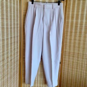 Suistudio SuitSupply Blush Rose high waist trousers women’s ankle pleated 8 lmtd